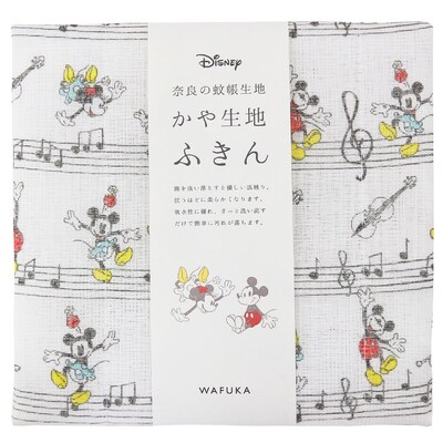 【ディズニー/Disney】洗うほどに柔らかくなるかやふきん(選べるキャラクター)