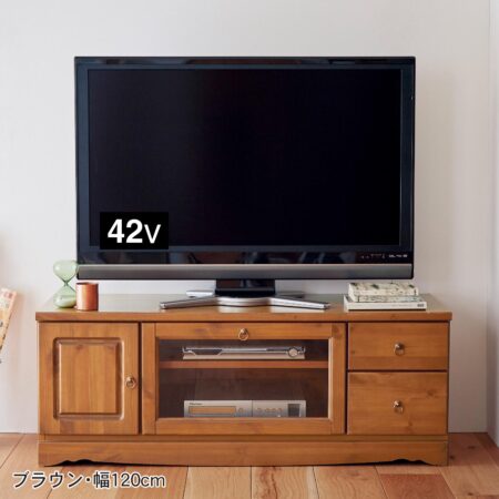 カントリー調テレビ台